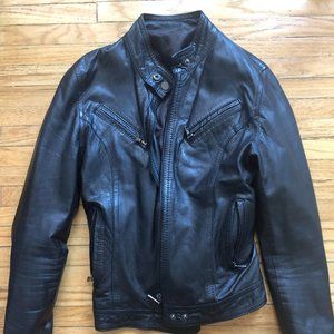 Women's leather jacket